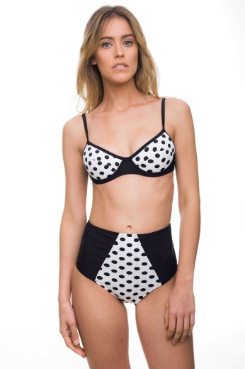 Imagen de Art Decó - Bikini tiro alto