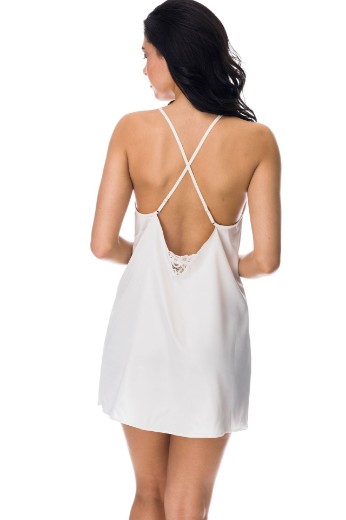 Imagen de Anastasia - Camisón de seda con encaje