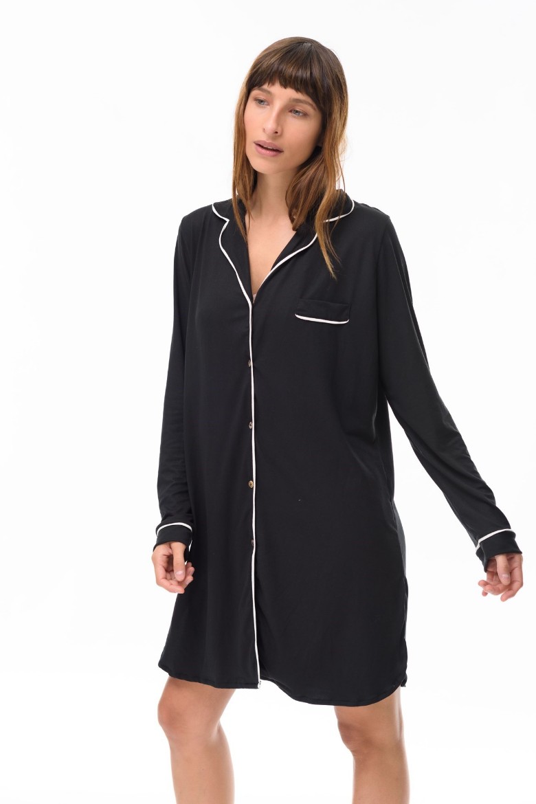 Imagen de Francesca - Camisola de Modal Negro