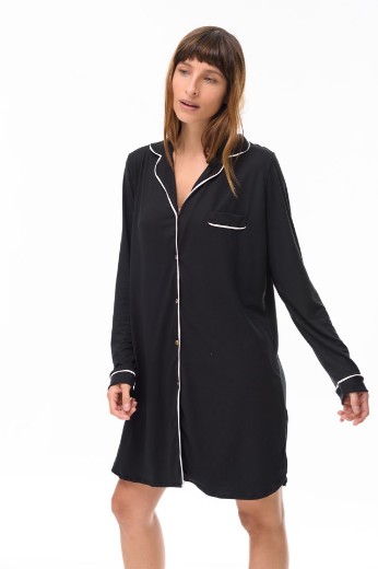 Imagen de Francesca - Camisola de Modal Negro