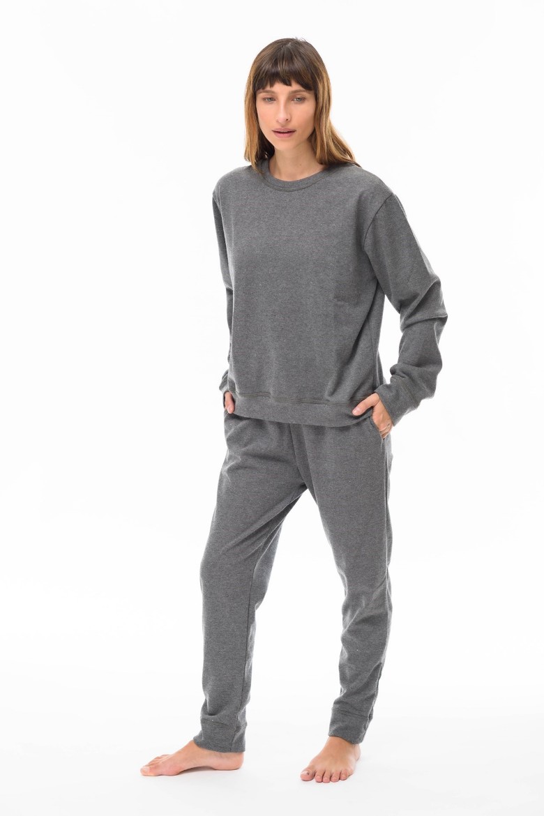 Imagen de Kendra - Conjunto de Jogging Liso Gris