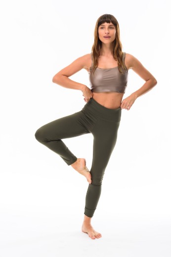 Imagen de Astrid - Calza Larga de Lycra Verde