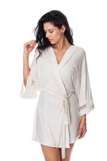 Imagen de Sienna - Bata de modal Natural