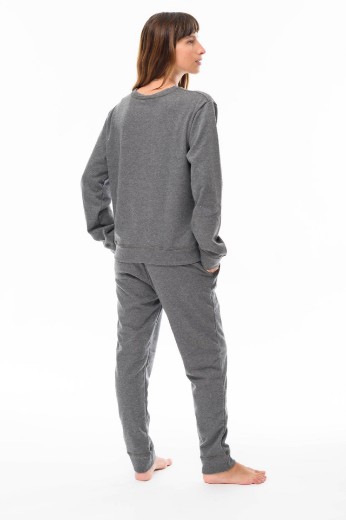 Imagen de Kendra - Conjunto de Jogging Liso Gris