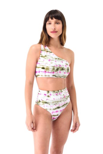 Imagen de New York - Bikini un Hombro Esponja Batik