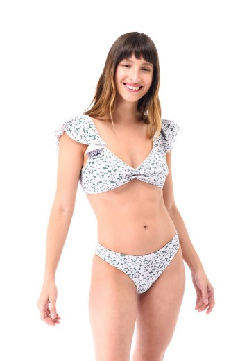 Imagen de Indiana - Bikini con Volados Estampado Liberty