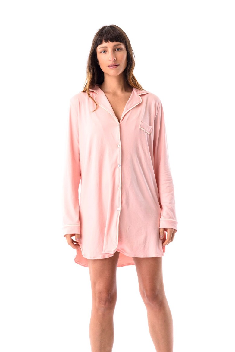 Imagen de Francesca - Camisola de Modal Rosa