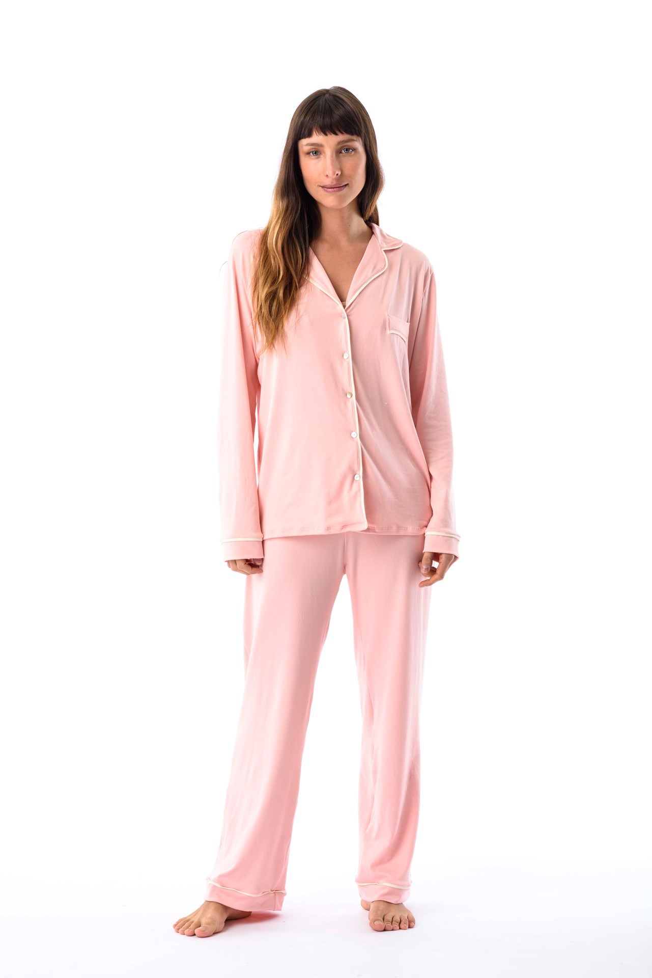 Donatella - Pijama Camisero Largo