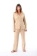 Imagen de Donatella - Pijama Camisero Largo Beige