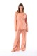 Imagen de Luz - Pijama escote en V de Algodón Rosa