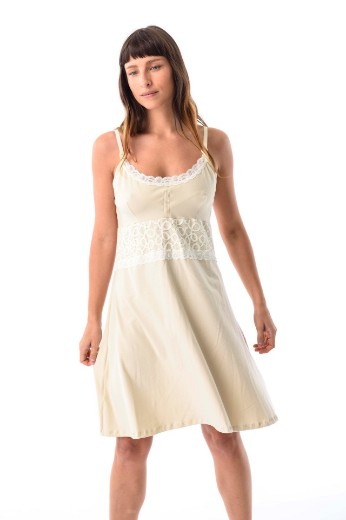 Imagen de Jacinta - Camisón maternal de algodón