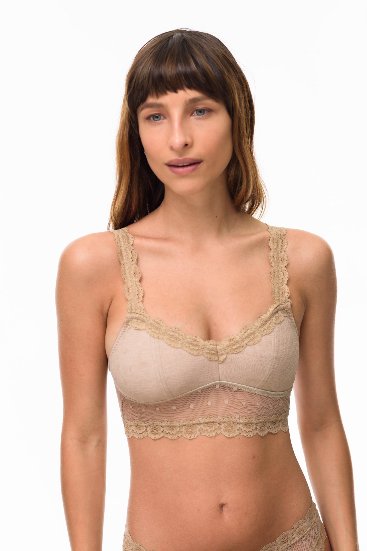 Camille - Bralette de encaje con copas