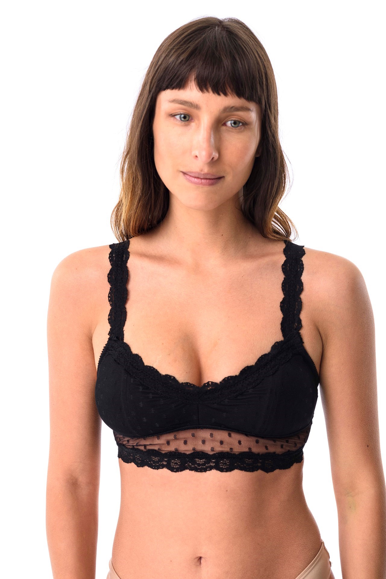 Camille - Bralette de encaje con copas