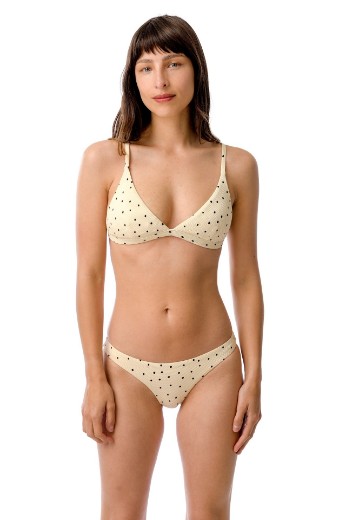 Imagen de Bali - Bikini Triángulo Fijo Estampado Lunares
