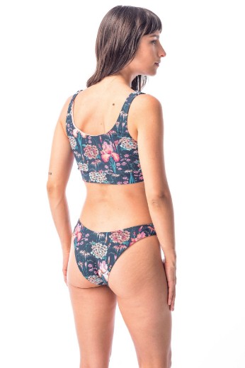 Imagen de Bábaro - Bikini Top Reversible Estampado Floreado