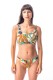 Imagen de Bábaro - Bikini Top Reversible Estampado Tropical