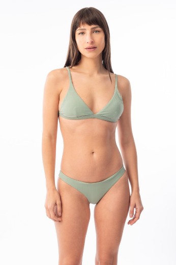 Imagen de Bali - Bikini Triángulo Fijo Ribb Verde
