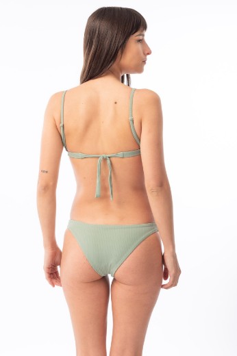 Imagen de Bali - Bikini Triángulo Fijo Ribb Verde