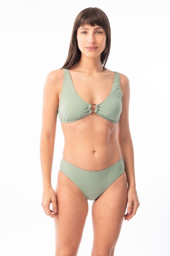 Imagen de Marina del rey - Bikini con Argolla Ribb Verde