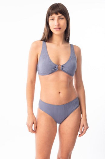 Imagen de Marina del rey - Bikini con Argolla Ribb Blue