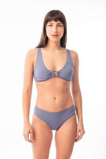 Imagen de Marina del rey - Bikini con Argolla Ribb Blue