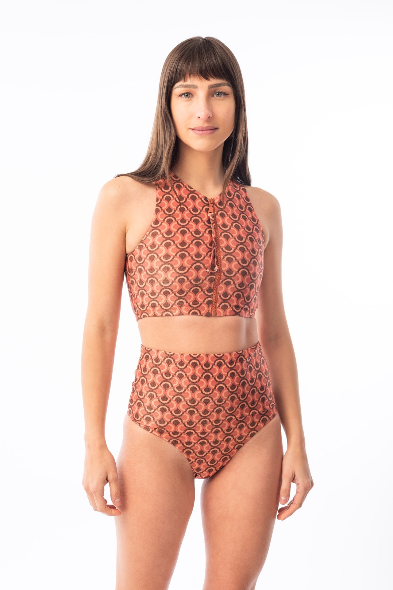 Melbourne - Bikini Top con Cierre