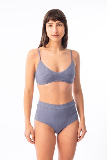 Imagen de Cartagena - Bikini Tiro Alto Ribb Blue