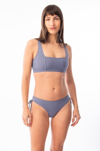 Imagen de Zuma - Bikini Top con Cortes Ribb Blue