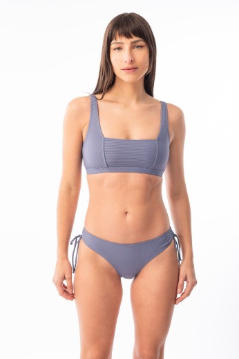 Imagen de Zuma - Bikini Top con Cortes Ribb Blue