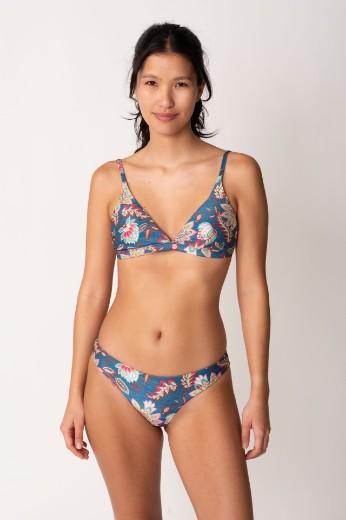 Imagen de Bali - Bikini Triángulo Fijo Floreado