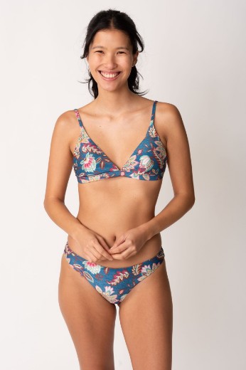 Imagen de Bali - Bikini Triángulo Fijo Floreado