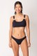 Imagen de Paraiso- Bikini Top con Argollas Piqué Negro