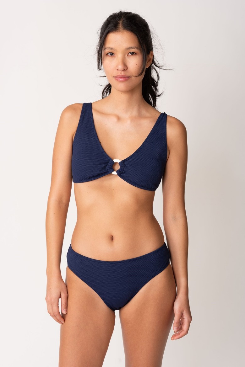 Imagen de Marina del rey - Bikini con Argolla Pique Azul