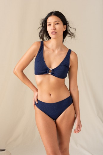 Imagen de Marina del rey - Bikini con Argolla Pique Azul