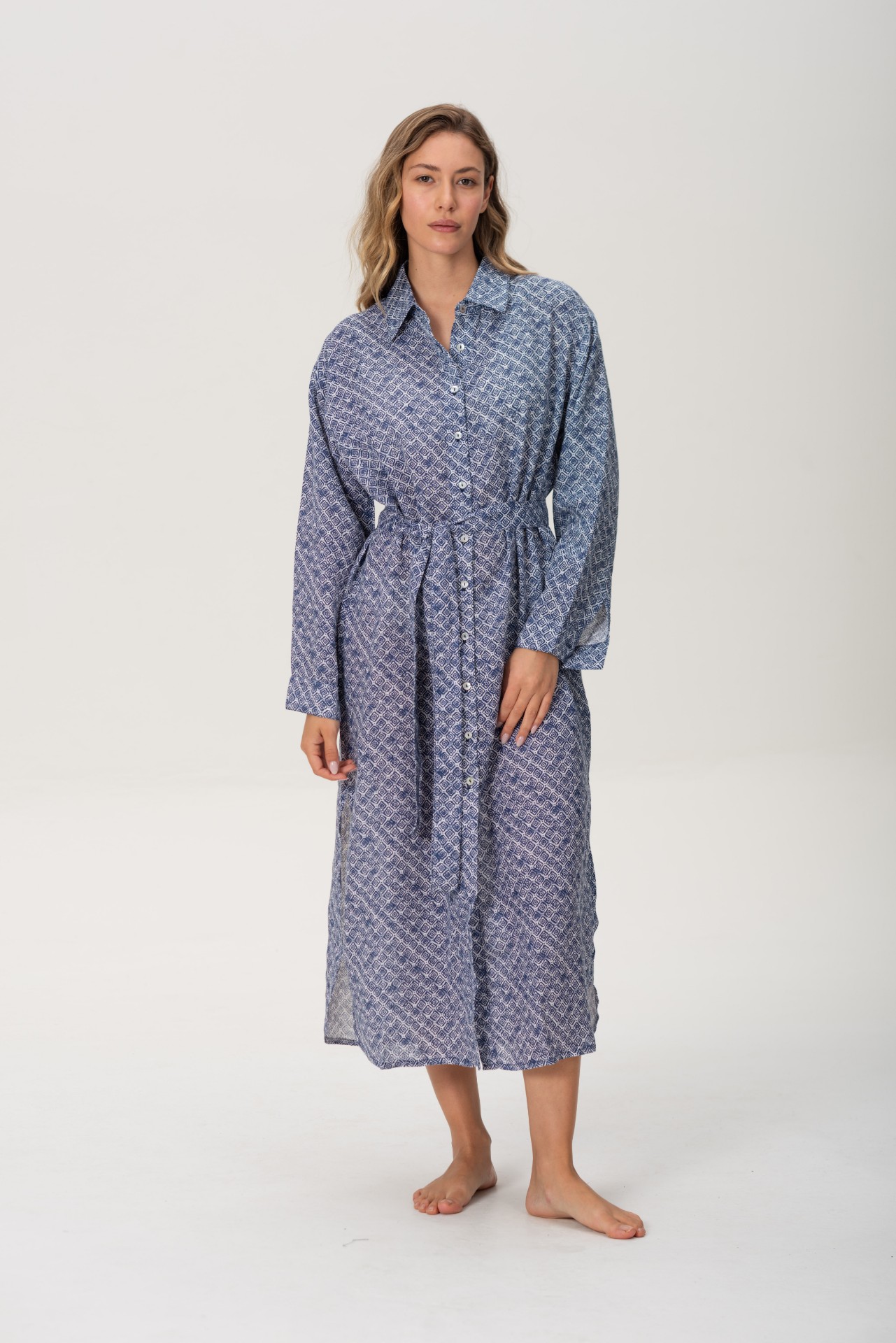 Brisa - Vestido Camisero de Lino